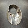 Sterling Silver Mobius Strip Design Brooch. This piece of jewelry has been tested and researched Image - 1
