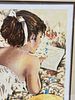 Framed & Signed Limited Edition Serigraph "The Letter" By Robert Sarsony. This lot contains a Image - 7