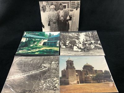 Vintage 10.5 x 11.5 First Lady Of The World & San Antonio Mission Lot Of 5 Photos. Vintage 10.5 