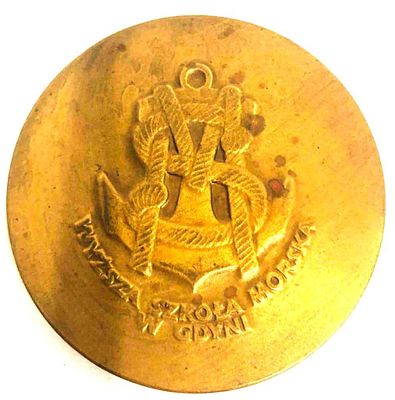 Gdynia Maritime University Table Medal 
This fine medal has been tested and researched to the 