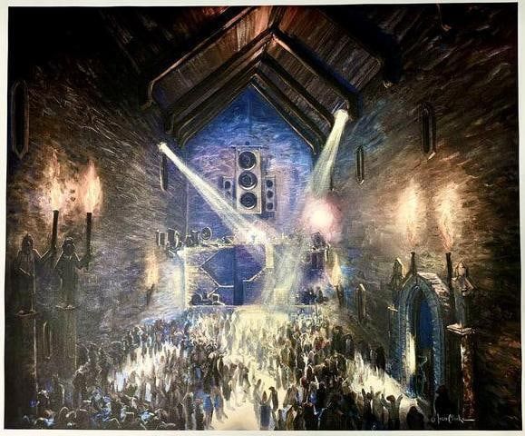 Ivan Clarke "Cathedral of Rock" Medium Gicl&eacute;e. Ivan Clarke "Cathedral of Rock" Medium 