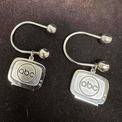 Disney ABC Sterling Silver Key Chain Set abc Souvenir. These items are in good pre-owned 