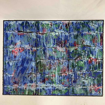 Nathan Slate Joseph Signed Numbered Art Serigraph Print Artwork 1983. Nathan Slate Joseph Signed 