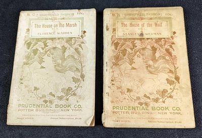 Antique House Of The Wolf & House On Marsh Books. This lot consists of: 
(1) The House Of The 
