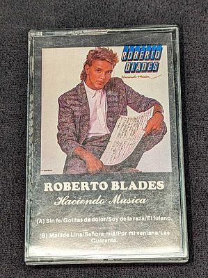 Roberto Blades Haciendo Musica Cassette Tape. This was released by TH-Rodven. This is approx 2 