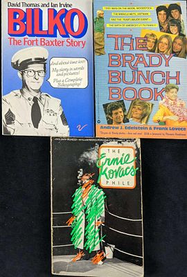 Lot Of Three Vintage TV Show Paperback Books. This lot includes: (1) The Brady Bunch Book by 