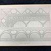 McKim Mead and White Library of J.P. Morgan NYC Architectural Print East Room Ceiling 1906. 1906 Image - 3