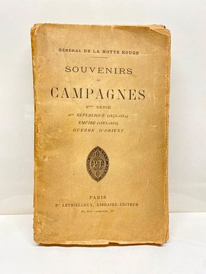 Souvenirs et Campagnes De la Motte Rouge Vol. 2 This lot contains a paperback copy of 