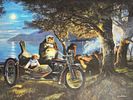 Ivan Clarke Lonely Dog After Midnight Large Giclee on Canvas. Ivan Clarke Lonely Dog After Image - 5