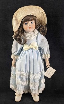 Porcelain Doll Petticoats and Lace Gorham Collection This doll is named Dawn from the Gorham 