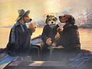 The Wilkers Giclee on Canvas Lonely Dog Ivan Clarke. Giclee on canvas titled The Wilkers by Image - 1