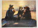 The Wilkers Giclee on Canvas Lonely Dog Ivan Clarke. Giclee on canvas titled The Wilkers by Image - 3