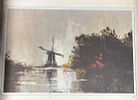 "Windmill" Print By Valdi. This lot contains a "Windmill" Print By Valdi. It is approx 10 1/2" x Image - 6