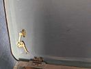 Vintage Butlers Chair With Leather Seat & Compartment. Vintage Butlers Chair With Leather Seat Image - 6