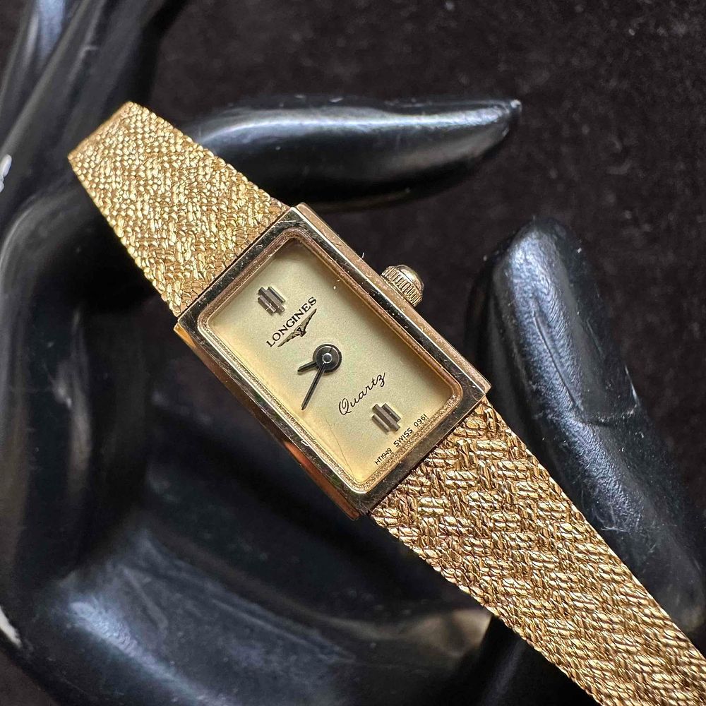 Stanley 1/5 10K Gold Filled Longines Watch. Longines Quartz Stanley 1/5 10K gold filled watch 