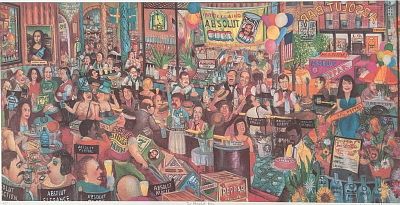 Robert Cenedella S&N Absolut Vodka Print. Robert Cenedella S&amp;N Absolut Vodka Print. This 