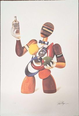 S&N Absolut Vodka Daniel Meyer Print #1. S&amp;N Absolut Vodka Daniel Meyer Print #1. This is 