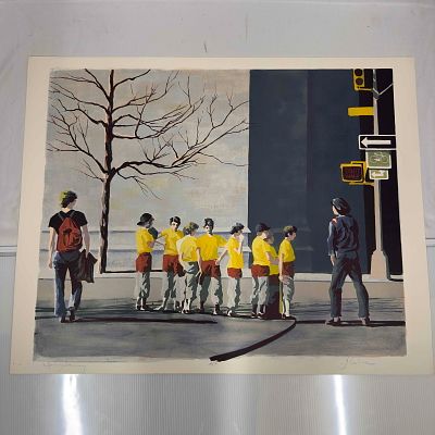 Spring Training Wilcox Artist Proof AP Serigraph Lot of Four 4 Serigraphs. Spring Training 