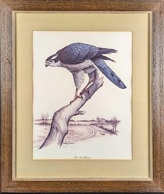Framed "The New Landlord" Print By Harry E Antis. This print is #223 out of #1500. The framed 