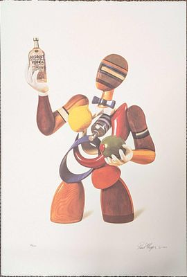 S&N Absolut Vodka Daniel Meyer Print #92. S&amp;N Absolut Vodka Daniel Meyer Print #92. This is 