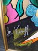 Embellished LE Serigraph By Linda Le Kinff W3. Rare Embellished Limited Edition Serigraph On Image - 2