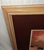Framed Michael Atkinson Watercolor Print. This framed print is approx 33 1/4" x 1 1/2" x 39 Image - 3