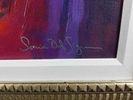 Sonia Del Signore Lady In Red Embellished Print W3. Sonia Del Signore Framed Lady In Red Limited Image - 2