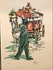 Framed Wayland Moore Sugarfoot AP Lithograph R69. This one is signed and numbered by the artist Image - 1