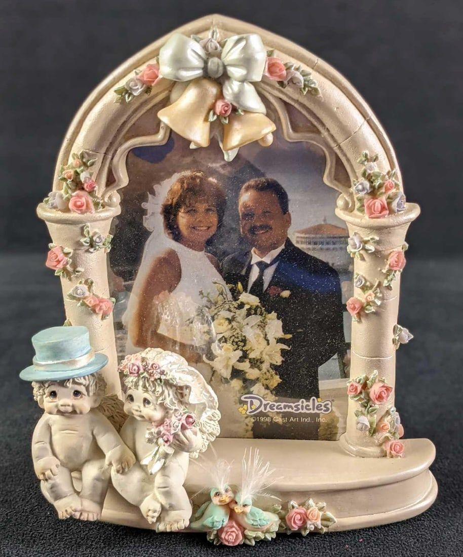 Lot 455: Dreamsicles Wedding Bells Picture Frame