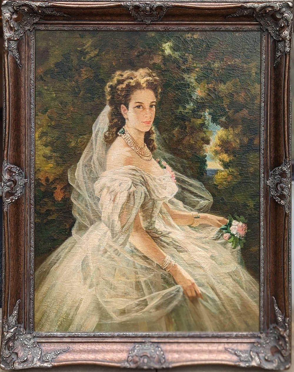 Lot 467: Vintage Style Print Princess Pauline Sandor Metternich