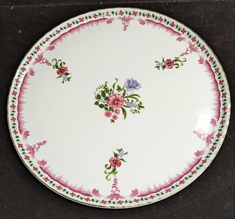 Lot 489: Retired Portugal Porcelana Quinta Nova Serving Platter