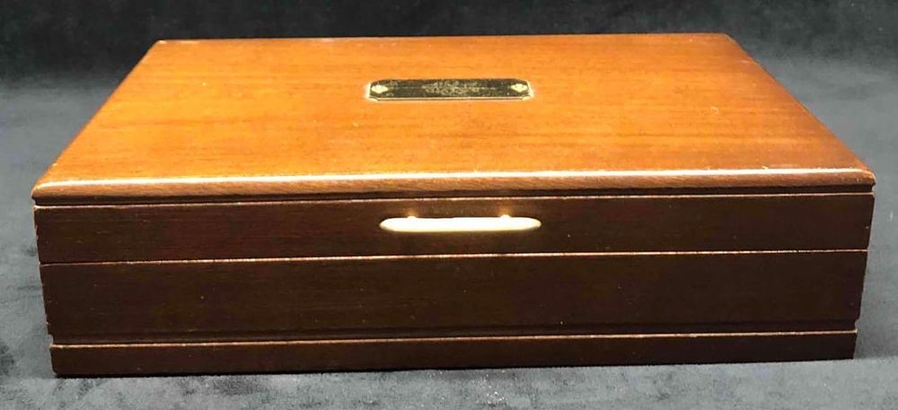 Lot 286: Wooden Jewelry Box