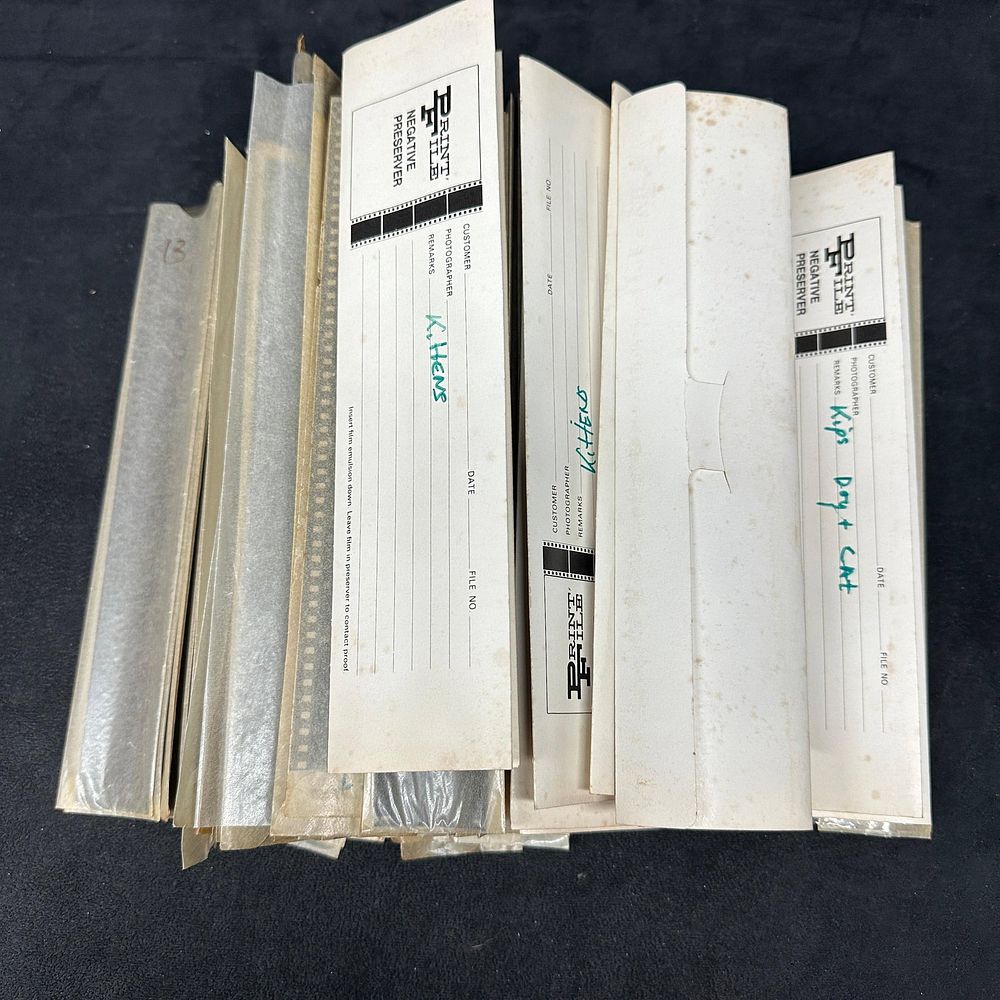 Lot 308: Vintage 35mm Film Negative Archive and Photography Negatives Collection