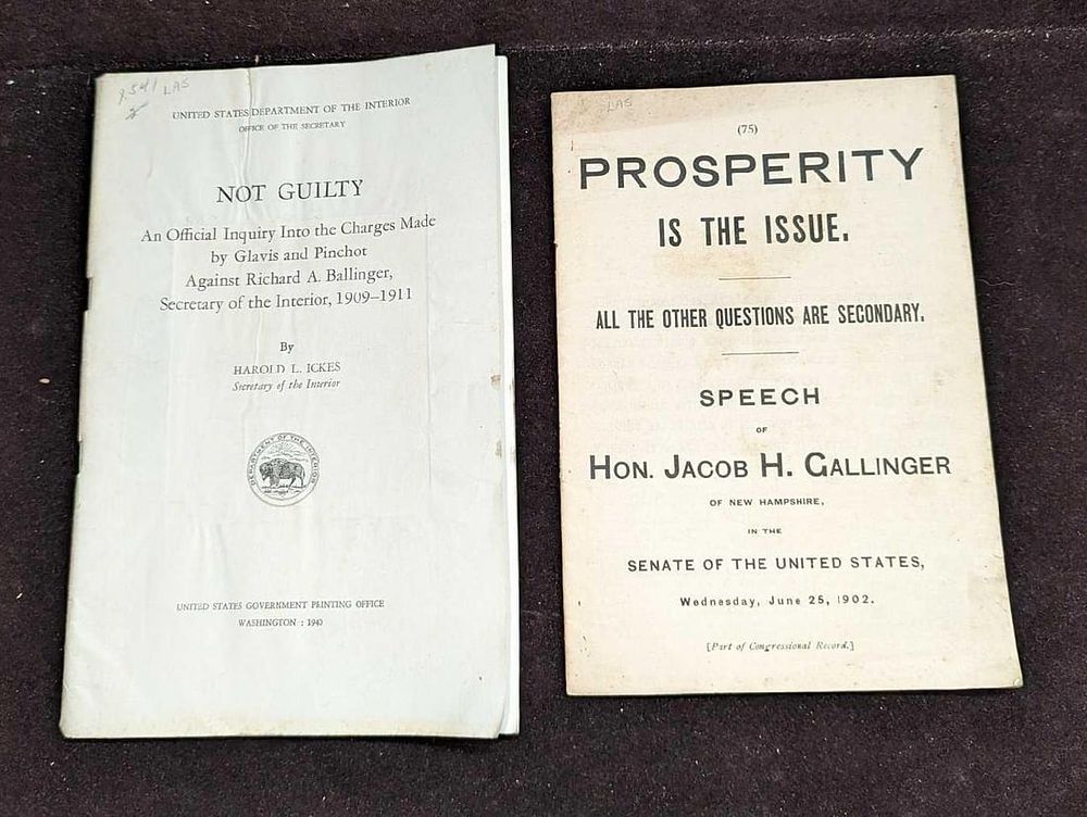 Lot 424: Antique Prosperity Is The Issue & Not Guilty Booklets