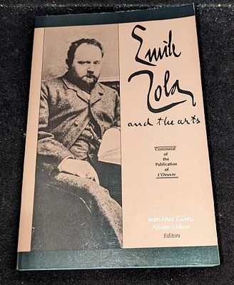 Jean Max Guieu Signed Letter & Emile Zola And The Arts Book. Jean Max Guieu Signed Letter &amp; 