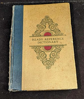 80th Edition Ready Reference Dictionary Hardcover. This was published by Walter J. Black, Inc. 