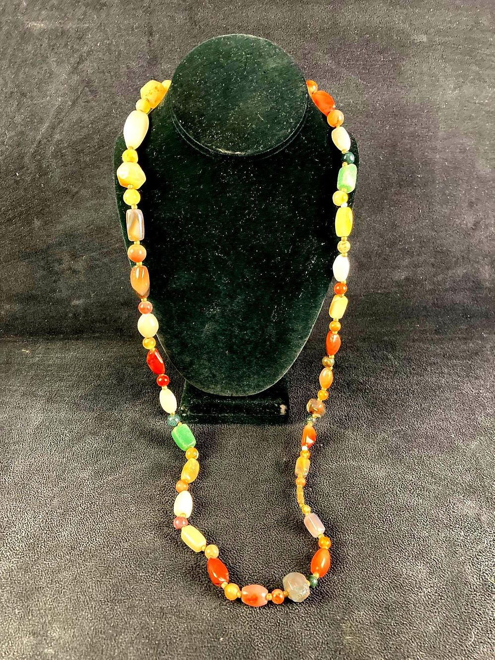 Lot 477: Gem Stone Costume Jewelry