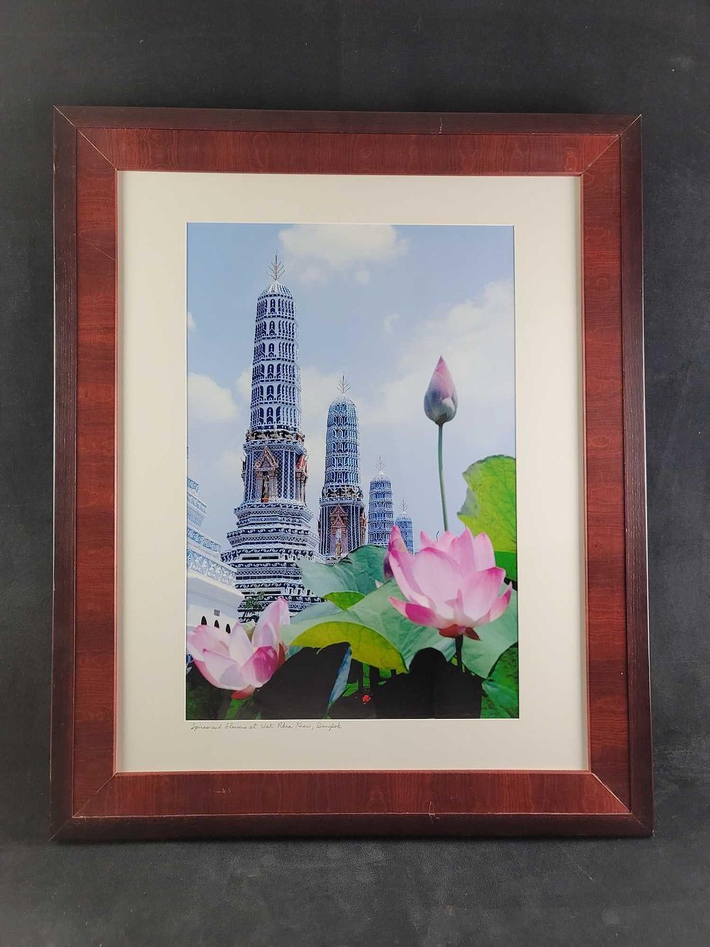 Lot 488: Bangkok Tower Flower By Etta Jean Juge