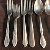 Collection Stainless Steel Silverware Flatware Lot of 25 Twenty Five. This silverware set Image - 5