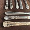 Collection Stainless Steel Silverware Flatware Lot of 25 Twenty Five. This silverware set Image - 6