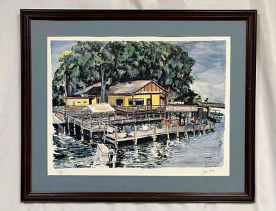 Signed And Numbered Limited Edition Print By Jan Herr 1990. This lot contains a Signed And 