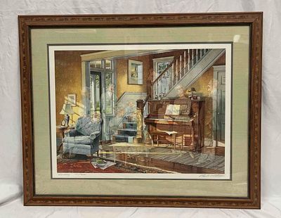 Framed And Signed Limited Edition Print Harmony By Charles L. Peterson. This lot contains a 