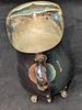 Vintage F.B. Rogers Silver Plated Footed Water Pitcher. This is approx 7 1/2" x 5 1/4" x 8 1/2" Image - 2