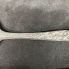 Arthur Court Cast Aluminum Rabbit Bunny Serving Utensils Spoon Set. Etched markings on the back Image - 2