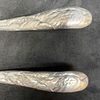 Arthur Court Cast Aluminum Rabbit Bunny Serving Utensils Spoon Set. Etched markings on the back Image - 3