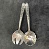 Arthur Court Cast Aluminum Rabbit Bunny Serving Utensils Spoon Set. Etched markings on the back Image - 4