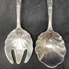 Arthur Court Cast Aluminum Rabbit Bunny Serving Utensils Spoon Set. Etched markings on the back Image - 6