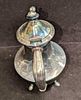 Vintage Crescent Silver Plate Tea Pot. This is approx 9 1/2" x 6" x 10" and it weighs 1.96lb. Image - 3