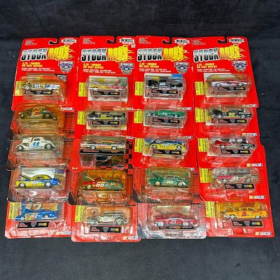 Lot of 20 Racing Champions Stock Rods NASCAR 3.25 in Die Cast Cars Still on Card. Group of 20 