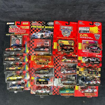 20 Car Lot Racing Champions NASCAR 1:64 Diecast Vehicles Cars Collectors Series. Large group of 